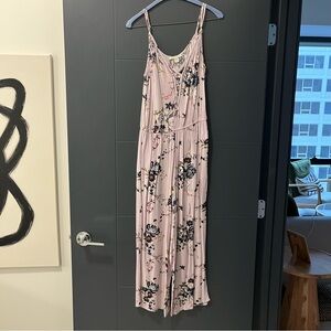 Floral Lavender Jumpsuit American Eagle